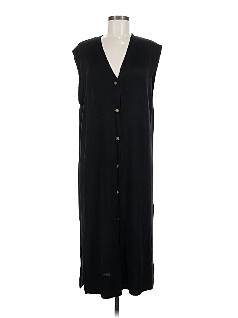 Pre-owned H&m Casual Dress In Black