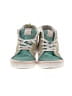 Vans Color Block Green Teal Sneakers Size 10 (kids) - photo 2