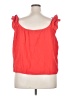 Gap 100% Polyamide Orange Sleeveless Blouse Size XXL - photo 2
