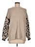 Staccato Animal Print Tan Pullover Sweater Size M - photo 1