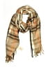 Pretty Persuasions Plaid Brown Tan Scarf One size - photo 1
