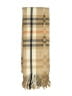 Pretty Persuasions Plaid Brown Tan Scarf One size - photo 2