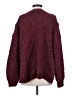 Altar'd State 100% Polyester Solid Burgundy Pullover Sweater Size S - photo 2