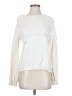 David Lerner 100% Cotton Ivory Sweatshirt Size S - photo 1