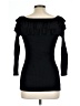 Tracy M. Black Long Sleeve Top Size L - photo 2