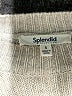 Splendid Metallic Silver Turtleneck Sweater Size S - photo 7