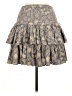 Unsubscribed 100% Elastic Paisley Gray Casual Skirt Size 8 - photo 2