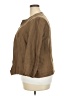Coldwater Creek Solid Brown Jacket Size 18 - photo 5