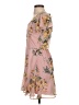 Row A 100% Polyester Floral Pink Casual Dress Size S - photo 5