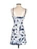 Réalisation 100% Silk Tie-dye Blue Cocktail Dress Size XS - photo 2