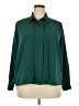 Yves St. Clair 100% Polyester Green Long Sleeve Blouse Size 16 - photo 1