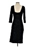 Chetta B Black Cocktail Dress Size 4 - photo 2