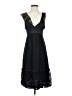 BCBGMAXAZRIA 100% Silk Black Cocktail Dress Size 4 - photo 1