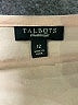 Talbots 100% Polyester Tan 3/4 Sleeve Blouse Size 12 - photo 7