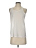 Ideology 100% Polyester White Tank Top Size S - photo 1