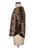 Green Envelope Brown 3/4 Sleeve Blouse Size S - photo 5