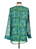 The Limited 100% Polyester Green 3/4 Sleeve Blouse Size M - photo 2