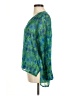 The Limited 100% Polyester Green 3/4 Sleeve Blouse Size M - photo 5