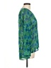 The Limited 100% Polyester Green 3/4 Sleeve Blouse Size M - photo 4