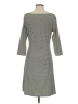J. McLaughlin Chevron-herringbone Multi Color Gray Casual Dress Size S - photo 2