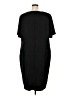 Worthington 100% Polyester Solid Black Casual Dress Size 24W - photo 2