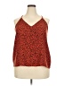 BP. 100% Polyester Orange Sleeveless Blouse Size 2X - photo 1