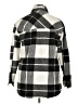 Thread & Supply 100% Polyester Plaid Gray Fleece Size XL - photo 2