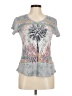 Style&Co Gray Short Sleeve Top Size M (petite) - photo 1