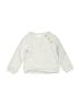 The Little White Company 100% Cotton Silver Pullover Sweater Size 6-9 mo - photo 1
