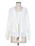 Indulge 100% Polyester White Kimono Size S - photo 1