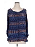 Ember 100% Polyester Blue 3/4 Sleeve Blouse Size XL - photo 1