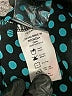 Motel Rocks 100% Rayon Polka Dots Teal Blue Romper Size XS - photo 5