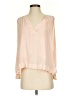 Free People Pink 3/4 Sleeve Blouse Size S - photo 1