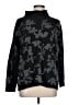 Lilla P Camo Black Turtleneck Sweater Size L - photo 1