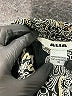 Alia 100% Polyester Paisley Black 3/4 Sleeve Blouse Size 16 - photo 7