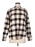 Levi's 100% Cotton Plaid Gray Long Sleeve Button-Down Shirt Size M - photo 1