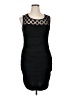 En Focus Studio Graphic Black Cocktail Dress Size 16 - photo 1