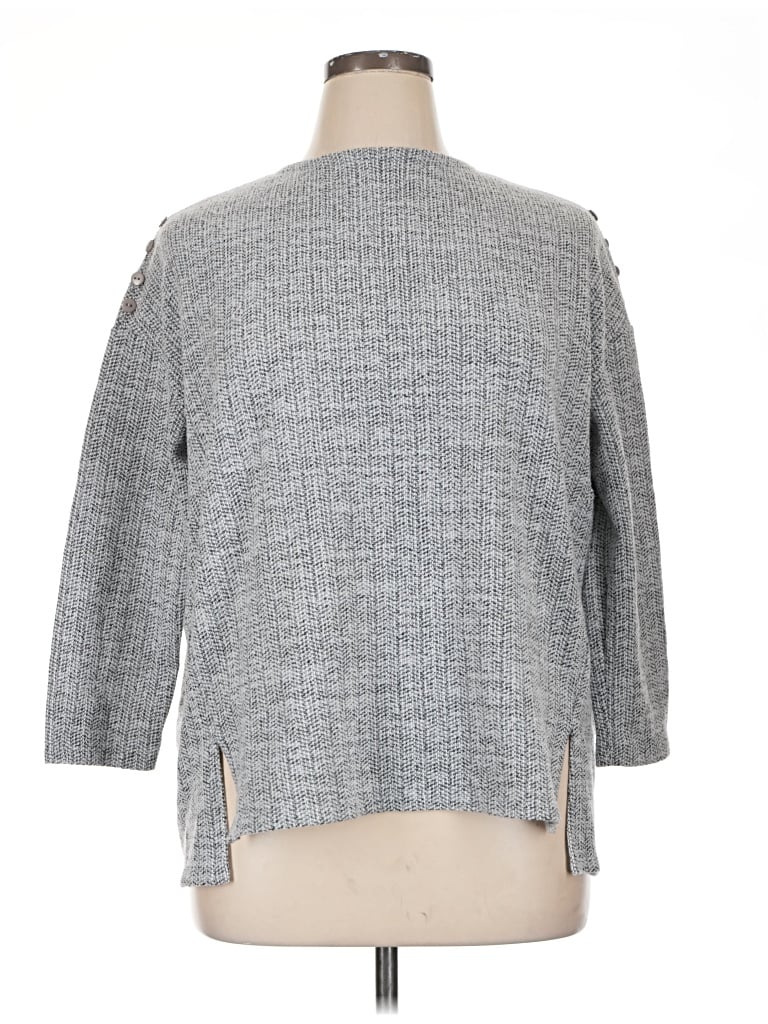 Pre-owned Clara Sun Woo Pullover Sweater In Gray