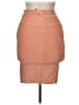 Bebe Solid Tan Orange Formal Skirt Size M - photo 2