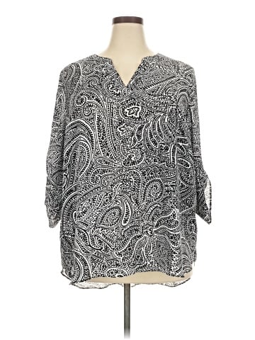 Chaus 3/4 Sleeve Blouse (view 1)