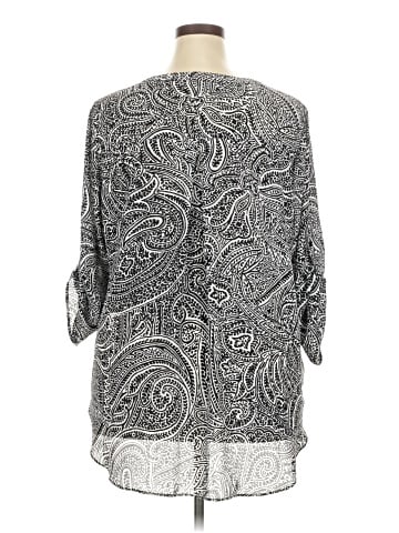 Chaus 3/4 Sleeve Blouse (view 2)