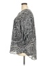 Chaus 100% Polyester Paisley Gray 3/4 Sleeve Blouse Size 2X - photo 5