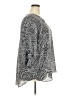 Chaus 100% Polyester Paisley Gray 3/4 Sleeve Blouse Size 2X - photo 4