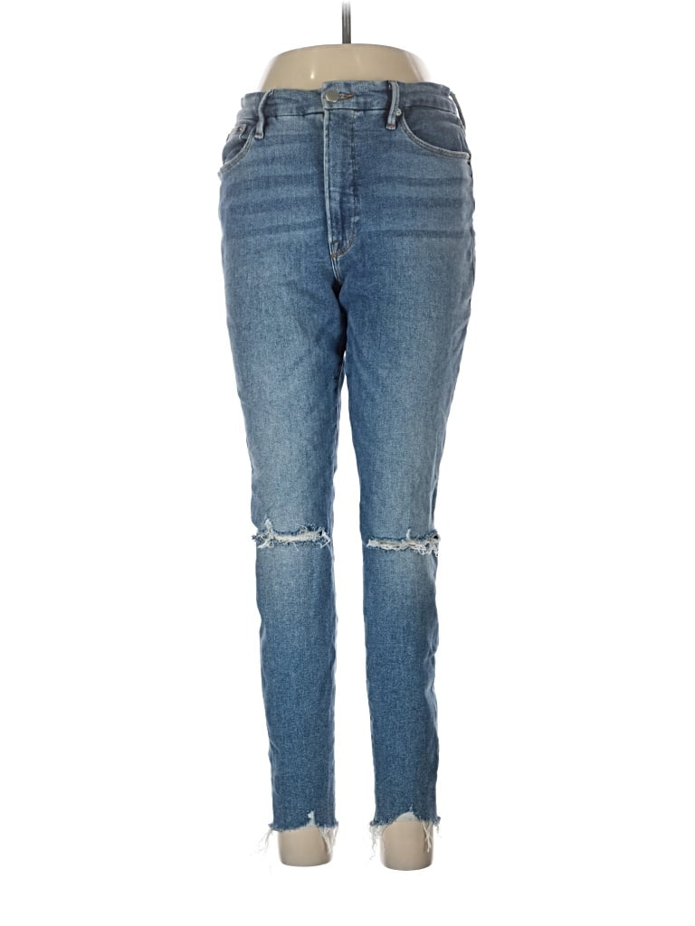 Pre-owned Good American Jeans In Blue