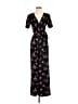 Xhilaration 100% Polyester Black Jumpsuit Size XS - photo 1