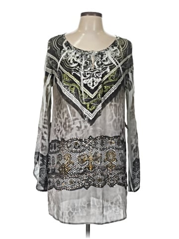 S-Twelve Long Sleeve Blouse (view 1)