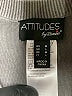 Attitudes by Renee 100% Cotton Gray Pullover Sweater Size M - photo 7