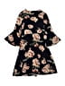1st Kiss Floral Black Dress Size 10 - 12 - photo 2