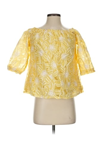 Sweet Rain 3/4 Sleeve Blouse (view 1)
