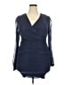 Shein Curve Blue Cocktail Dress Size 2X - photo 1